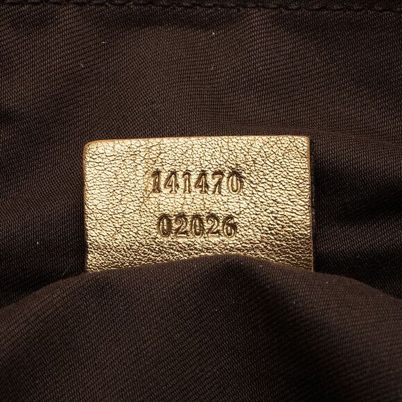 Gucci Metallic GG Canvas Abbey Medium Tote - Picture 6 of 16